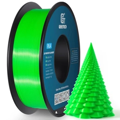 Image of GEEETECH 3D Printing Filament, PLA Filament 1.75mm For Printer,Green