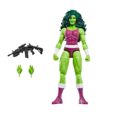 Image of Marvel Legends Series She Hulk Comics Action Figure, Green