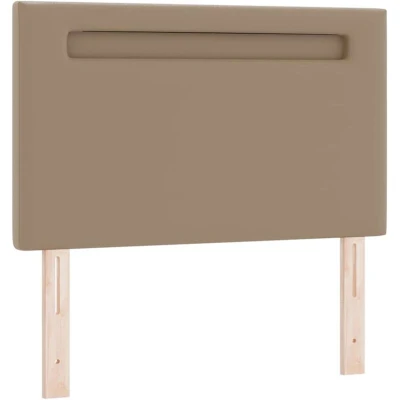 Image of vidaXL Headboard Plain Design Cappuccino 90 cm Faux Leather
