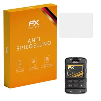 Image of atFoliX Screen Protector compatible with XP Detectors Deus II Protection Film, anti reflective and shock absorbing FX Film (2X)