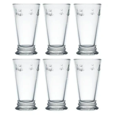 Image of La Rochere Bee Large Long Drink Glass 460ml Set Of 6