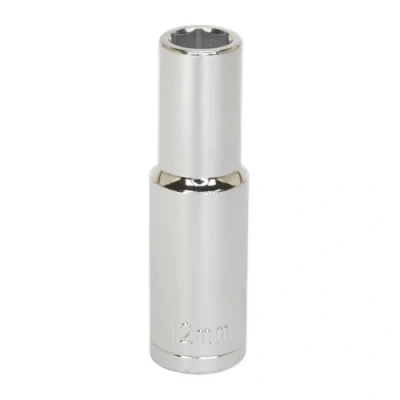 Image of Siegen WallDrive® Socket 12mm Deep 1/2&quot;Sq Drive