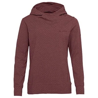 Image of VAUDE Women&#039;s Tuenno Jumper T Shirt, Dark Cherry, 40