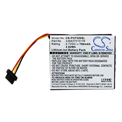 Image of vhbw Rechargeable Li Ion Battery, 790 mAh, 3.7 V, for GPS Navigation System Pioneer AVIC F320BT, CXE2188 as 338937010176