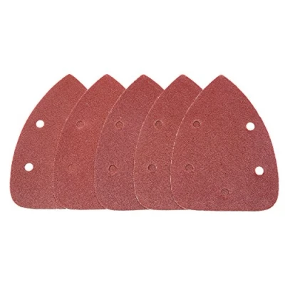 Image of Blue Spot Tools 19864 80 Grit Detail Sanding Pads, Brown