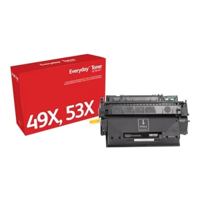 Image of Everyday by Xerox Mono Toner compatible with HP 49X 53X (Q5949X/ Q7553X), High Capacity