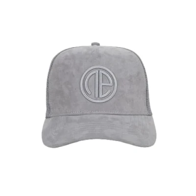 Image of One Athletic Men&#039;s Flat Peak Cap, Size, Grey