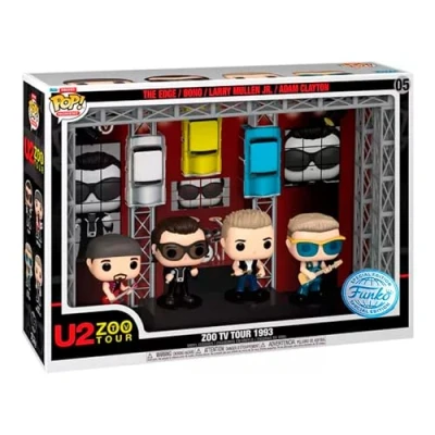 Image of Funko Pop! Moments Deluxe: U2 Daisy Zoo TV Tour (1993) Stage Collectable Vinyl Figure Gift Idea Official Merchandise Toys for Kids &amp; Adults Music Fans Model Collectors