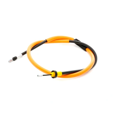 Image of 8200270182, 8200673258 Brake Cable FEBI BILSTEIN 49621 Left Rear 1322mm RENAULT: CLIO 3, Modus / Grand