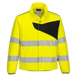 Image of Portwest PW2 Hi Vis Softshell (2L) Yellow/Black 4XL