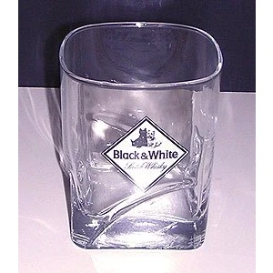 Image of Black &amp; White Whisky Tumbler
