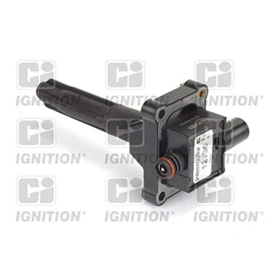 Image of 0001587503 Ignition coil QUINTON HAZELL XIC8185 1 pin connector incl. spark plug MERCEDES BENZ: SL Convertible, W124 Saloon, SLK