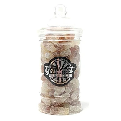 Image of Fizzy Cola Bottles Victorian Gift Jar by The Gourmet Sweet Company