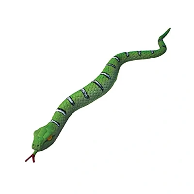 Image of Rep Pals Snake, stretchy Toy from Deluxebase. Super animal replicas that feel real, great for kids