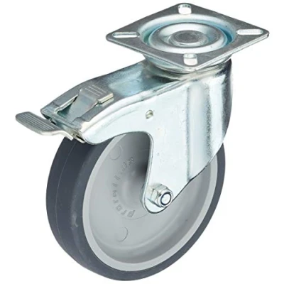 Image of Metafranc 800750 Swivel Castor Diameter, 60 x mm, Rubber, Plain Bearing, FS, Ø 100 mm