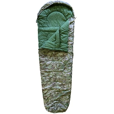 Image of Kombat UK Unisex Outdoor Military Sleeping Bag available in Btp (British Terrain Pattern) One Size
