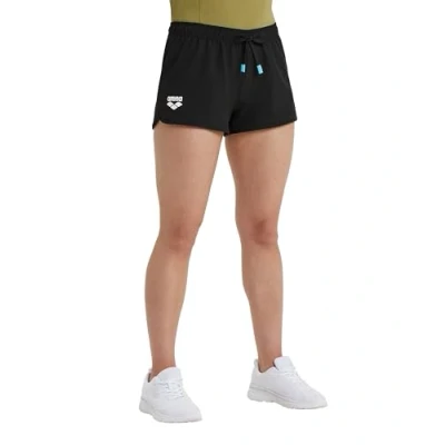 Image of Arena Women&#039;s Team Shorts Solid Swim Trunks, Black, Small