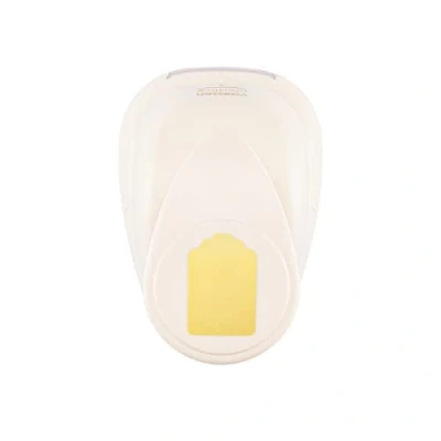 Image of Vaessen Creative Craft Paper Punch Label 2,4 x 1,6 cm Circle Cutter for Crafting and Card Making