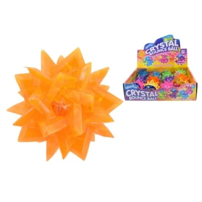 Image of KandyToys TY8338 Crystal Bounce Spike Ball