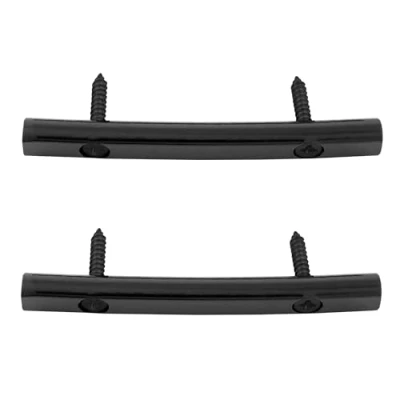 Image of Musiclily Basic String Tension Bar Retainer for Floyd Rose Tremolo System Electric Guitar,Black(2 Pieces)