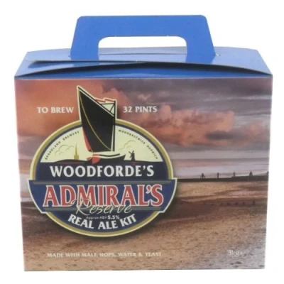 Image of Woodfordes Admiral Reserve Homebrew (3 Kg) (32 pt) Home Brew Beer kit