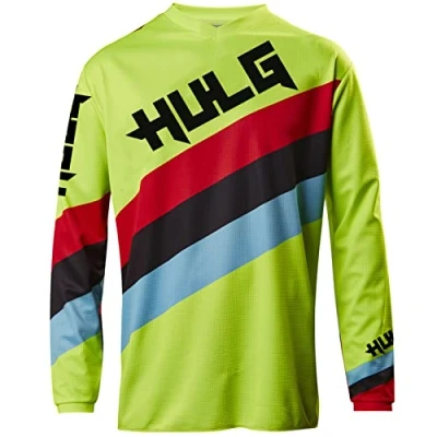 Image of Men&#039;s Cycling Jersey MTB Tops,MX Lightweight Materials,Breathable Material,Mountain Bike Long Sleeve Breathable Comfortable Soft Moisture Wicking (Color 07,S)