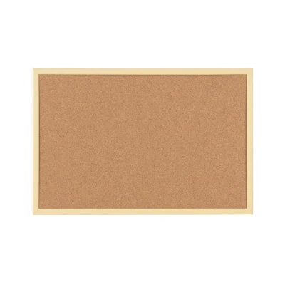 Image of Cork Board Yellow 600x400mm