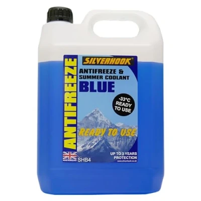 Image of Silverhook Ready Mixed Blue Antifreeze 4.54 Litre Coolant