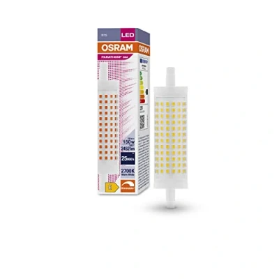 Image of Osram Lamps Dimmable Double Sided LED Special PARATHOM DIM LINE R7s 118.00 mm 150 19 W/2700 K Multi Coloured