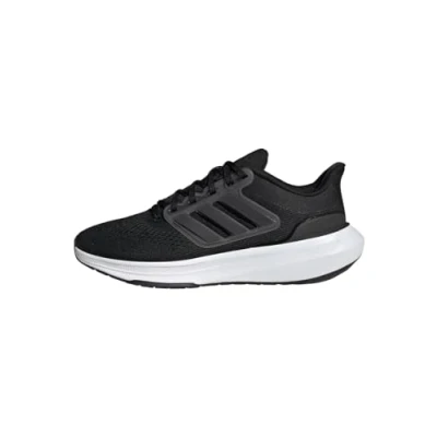 Image of adidas Women&#039;s Ultrabounce Shoes Running, Core Black/Core Black/Lucid Fuchsia, 5 UK