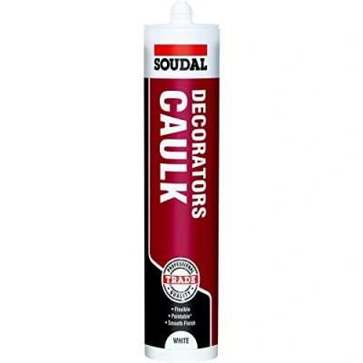 Image of Decorators Caulk Soudal 300 ml Trade White (12)