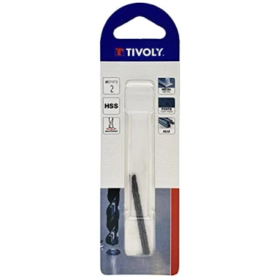 Image of Tivoly 11436720200 2pcs TX HSS Metal Drill Bit Ø 2,0 mm