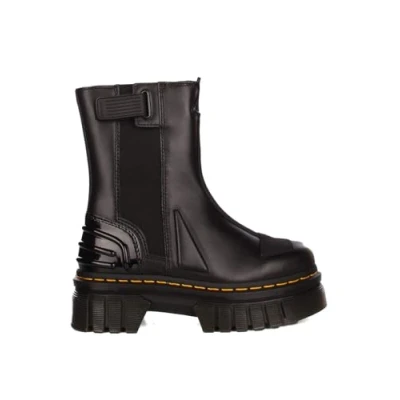 Image of DR MARTENS Women&#039;s Chelsea Boot, Black Nappa Lux &amp; Ajax Soft Patent Pu, 5 UK