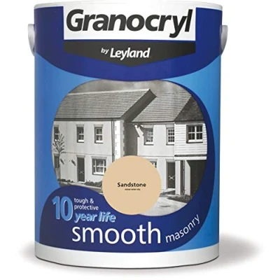 Image of Leyland Granocryl Smooth Masonry, Sandstone, 5L