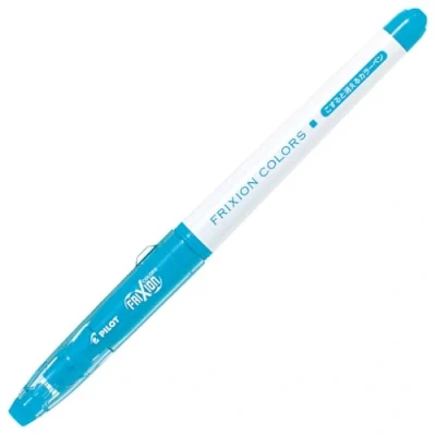 Image of PILOT FriXion Colors Erasable Marker, Light Blue (SFC 10M LB)