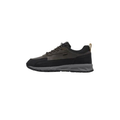 Image of Geox Men&#039;s U Doray B ABX Sneaker, Military Black, 8 UK