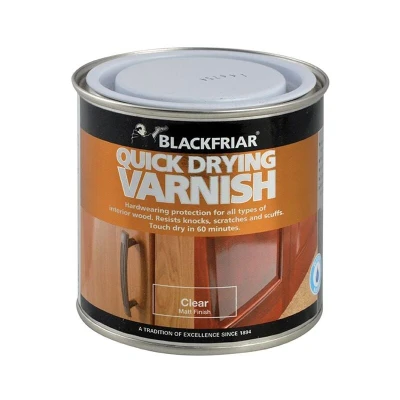 Image of Blackfriar QDDVCM500 500 ml Quick Drying Duratough Interior Matt Finish Varnish Clear