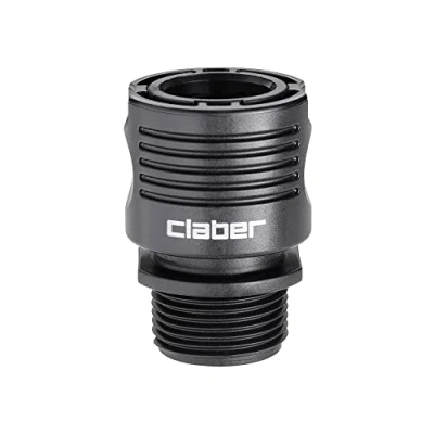 Image of Claber D91494000 Automatic Threaded Connector 3/4&quot; Rainjet Carding