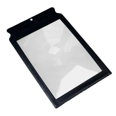 Image of High Clarity Fresnel Lens Magnifier Sheet Thin Portable Designs for Reading Elderly &amp; Craft