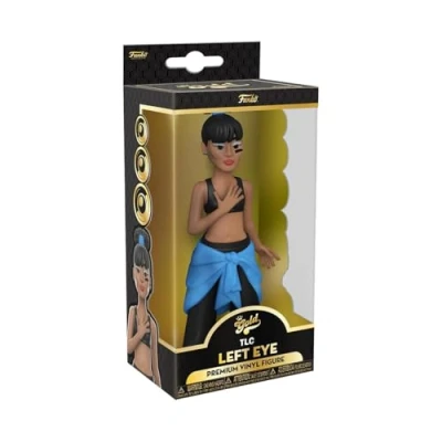 Image of Funko Vinyl Gold 5&quot;: TLC Lisa Left Eye Lopes Collectable Action Figure Birthday Gift Idea Official Merchandise Ideal Toy for Music Fans Your Collection and Display