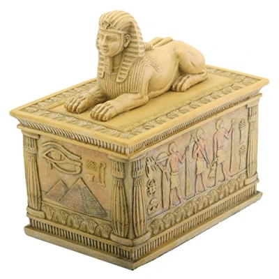 Image of StealStreet Sphinx Trinket Box Collectible Figurine