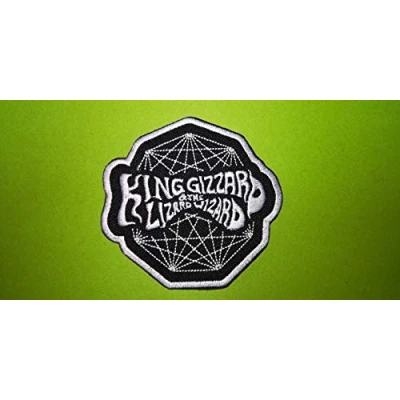 Image of BLUE HAWAI M443 King Gizzard Patch 8 x 7 cm