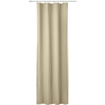 Image of WOLTU Pencil Pleat Tape Top Curtain Thermal Insulated Panel for Bedroom Living Room Kitchen Door, 53 x 96 Inch, Sand, 1 Panel, VH5868sd