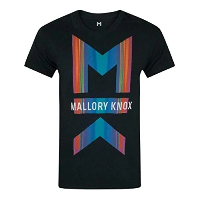 Image of Mallory Knox Asymmetry Logo Men&#039;s T Shirt Black