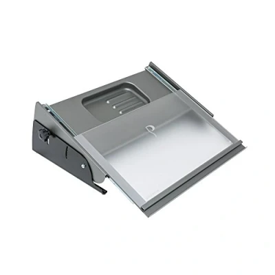 Image of Posturite MultiRite Document Holder and Writing Slope (Medium, Silver/Black)