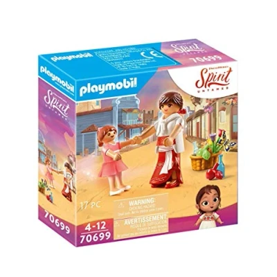 Image of PLAYMOBIL DreamWorks Spirit Untamed 70699 Young Lucky Mum Milagro, for Children Ages 4+
