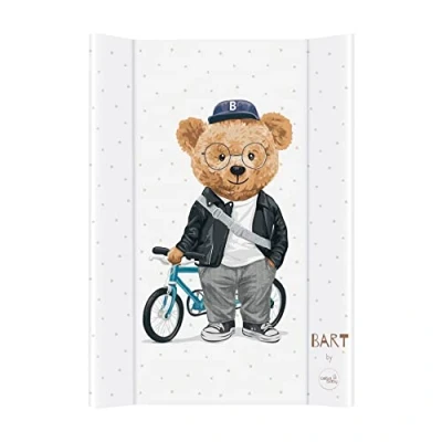 Image of Ceba Baby Bebe Changing Mat for Cot Waterproof Boys and Girls 70 x 50 cm Bart