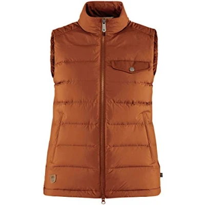 Image of FJALLRAVEN F89793 215 Greenland Down Liner Vest W Autumn Leaf M