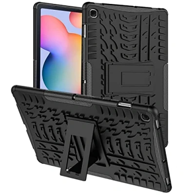 Image of Case for Samsung Galaxy Tab S6 Lite, (P610/P615) Outdoor Protective Armor Tablet Solid Cover, Black
