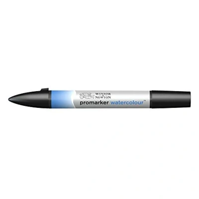 Image of Winsor &amp; Newton Water Colour Marker Mid Blue